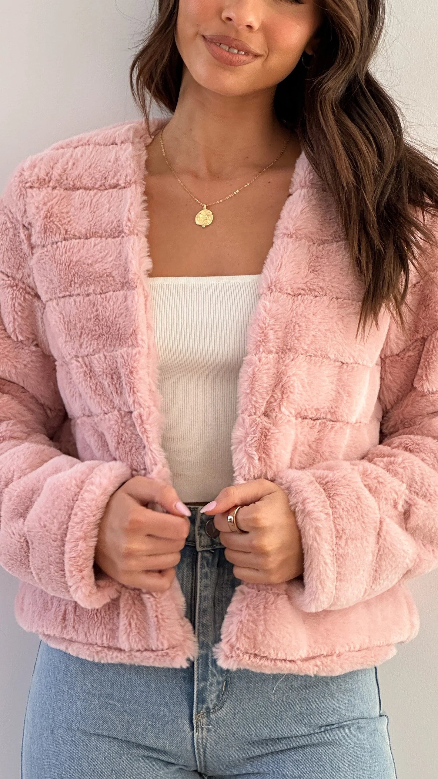 Bianca | Women Cozy Winter Faux Fur Jacket