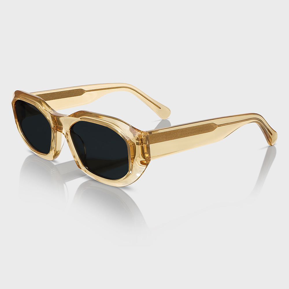 Unisex Acetate Fashion Sunglasses – UV400 Protection