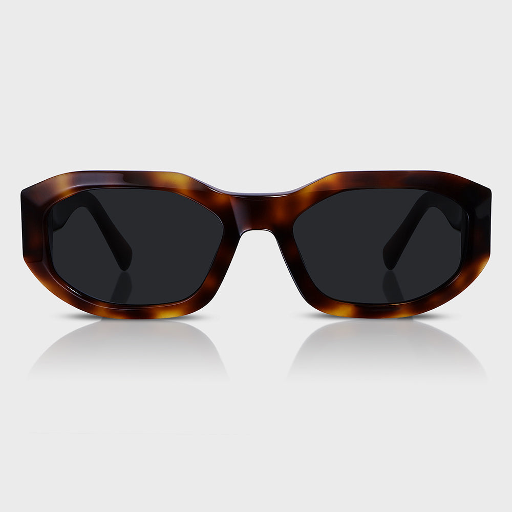 Tortoise Acetate UV400 Unisex Fashion Sunglasses – Boxed