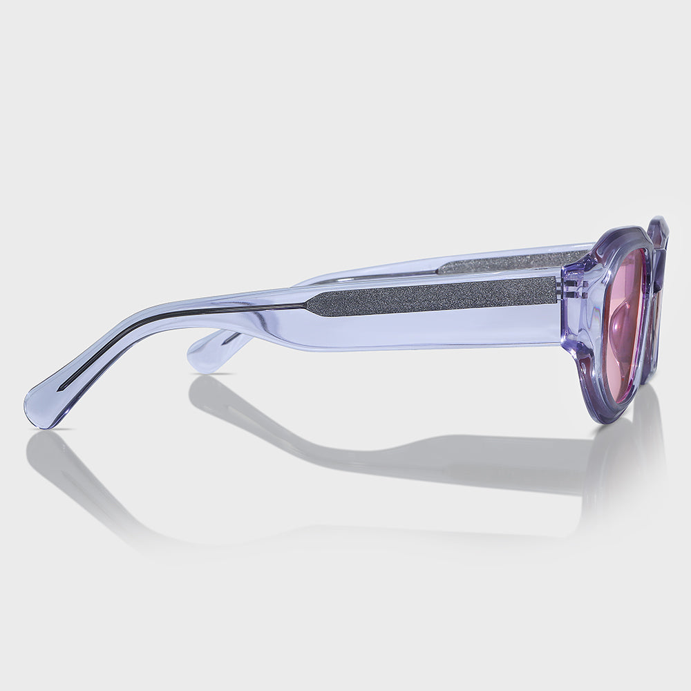 Unisex Rectangular UV400 Fashion Sunglasses with Acetate Frame