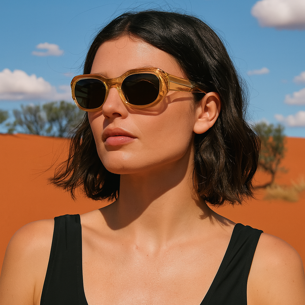 Unisex Acetate Fashion Sunglasses – UV400 Protection
