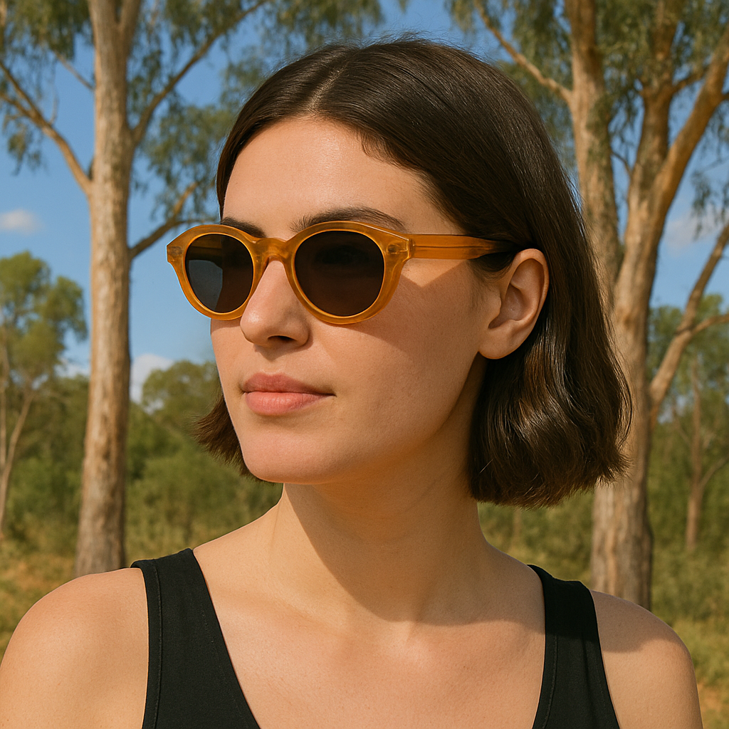 Unisex Acetate Fashion Sunglasses – UV400 Protection