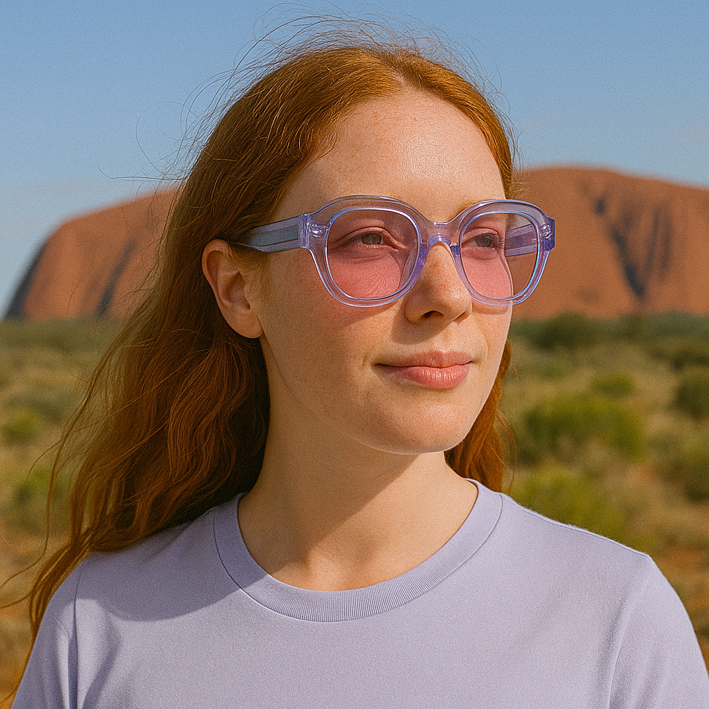 Unisex Rectangular UV400 Fashion Sunglasses with Acetate Frame