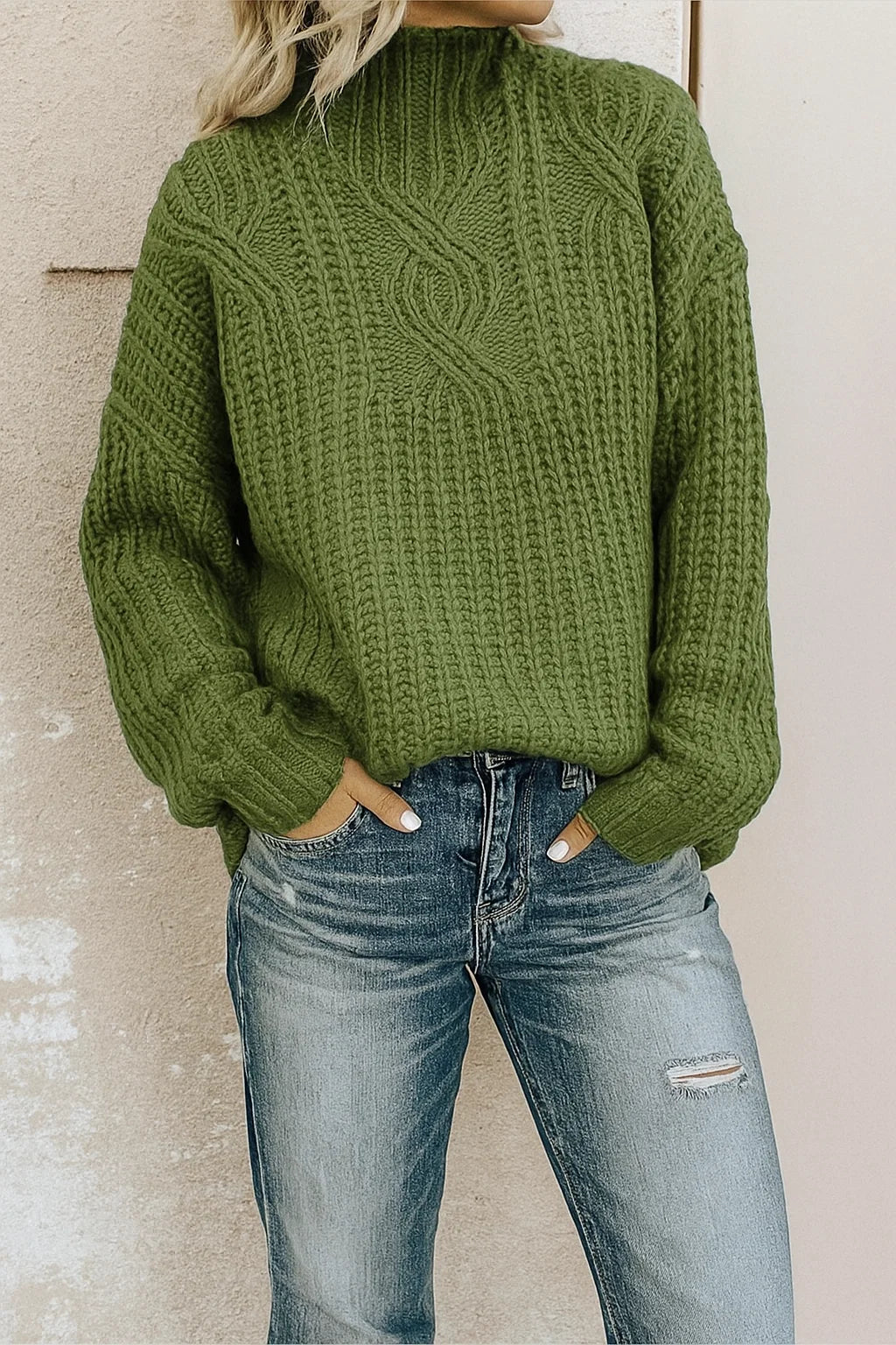 Bella | Winter Women’s Cable Knit Sweater