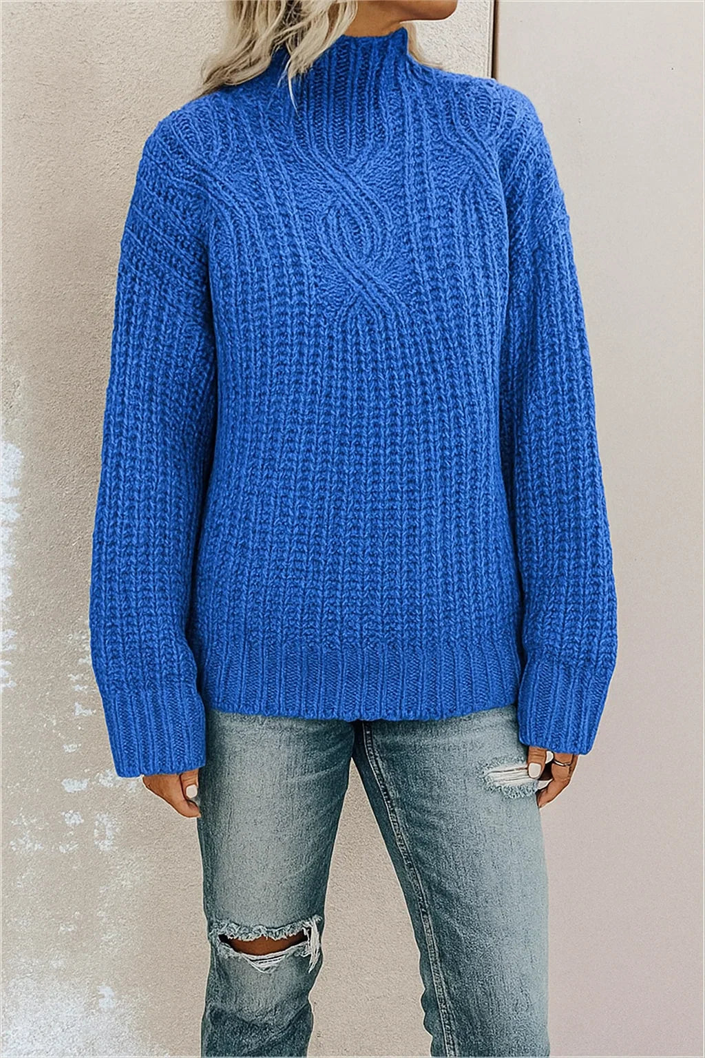 Bella | Winter Women’s Cable Knit Sweater