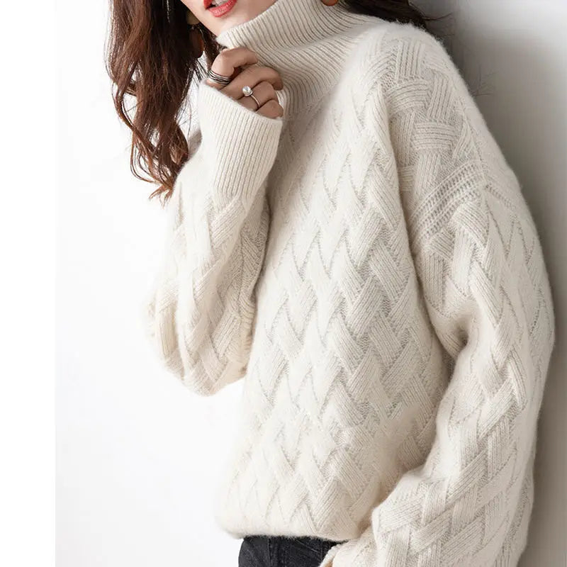 Linda | Women’s Winter Turtleneck Sweater with Soft Knit