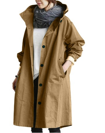 Naomi | Women’s Winter Long Coat with Hood