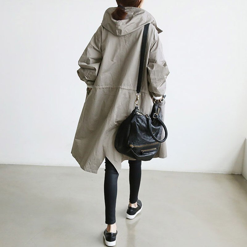 Naomi | Women’s Winter Long Coat with Hood