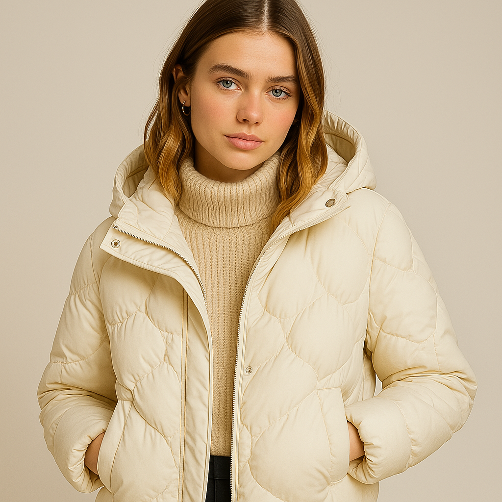 Arianna | Winter Women’s Puffer Jacket with Hood