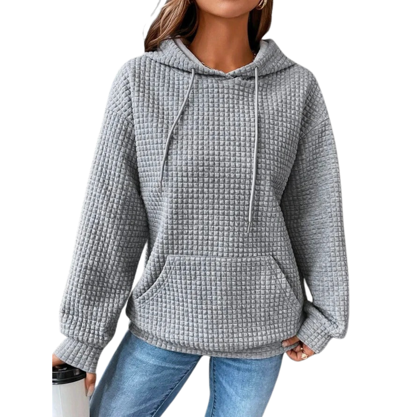 Adele | Winter Hoodie with Pocket and Hood