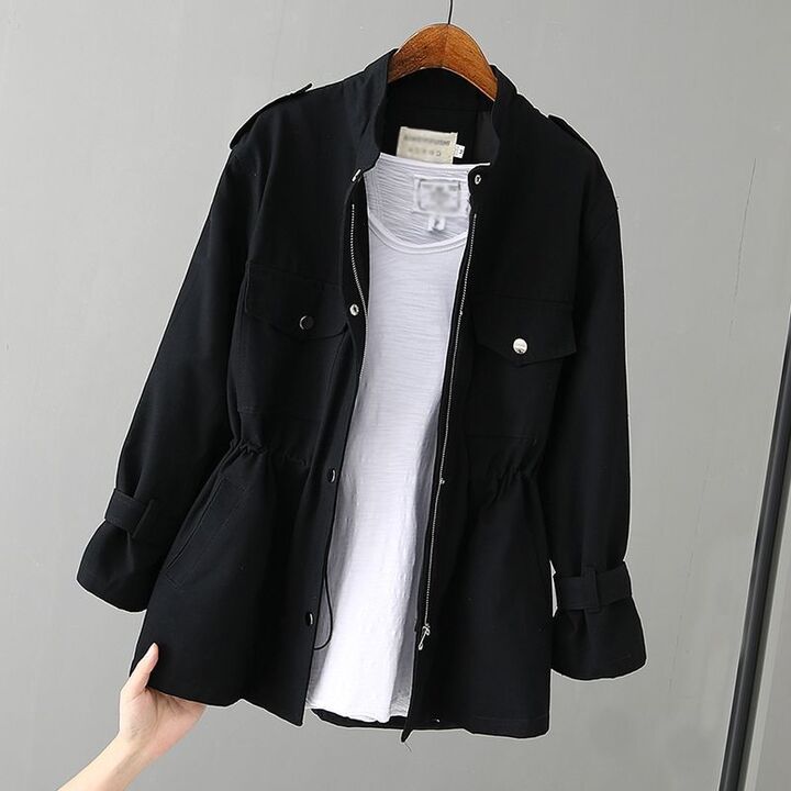 Alexandra | Relaxed Fit Jacket with Zipper and Pockets