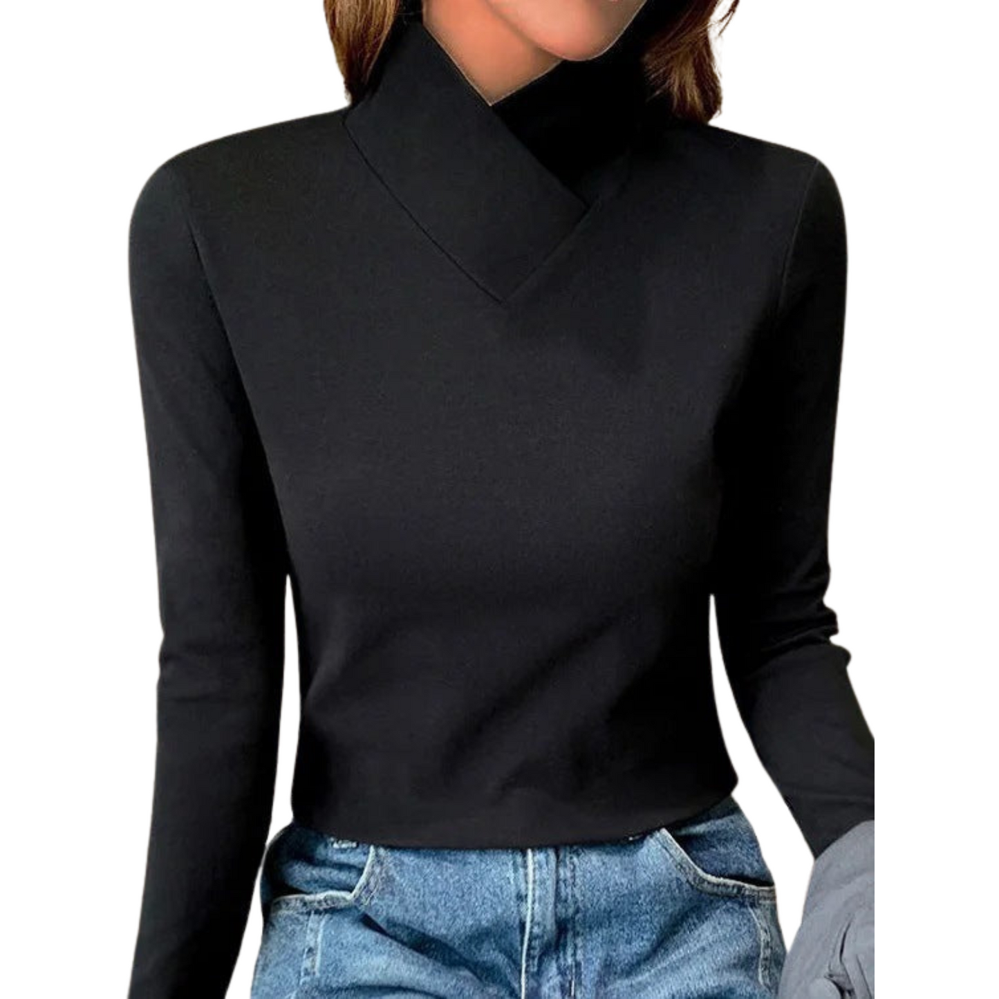 Addison | Turtleneck Top with Slim Fit