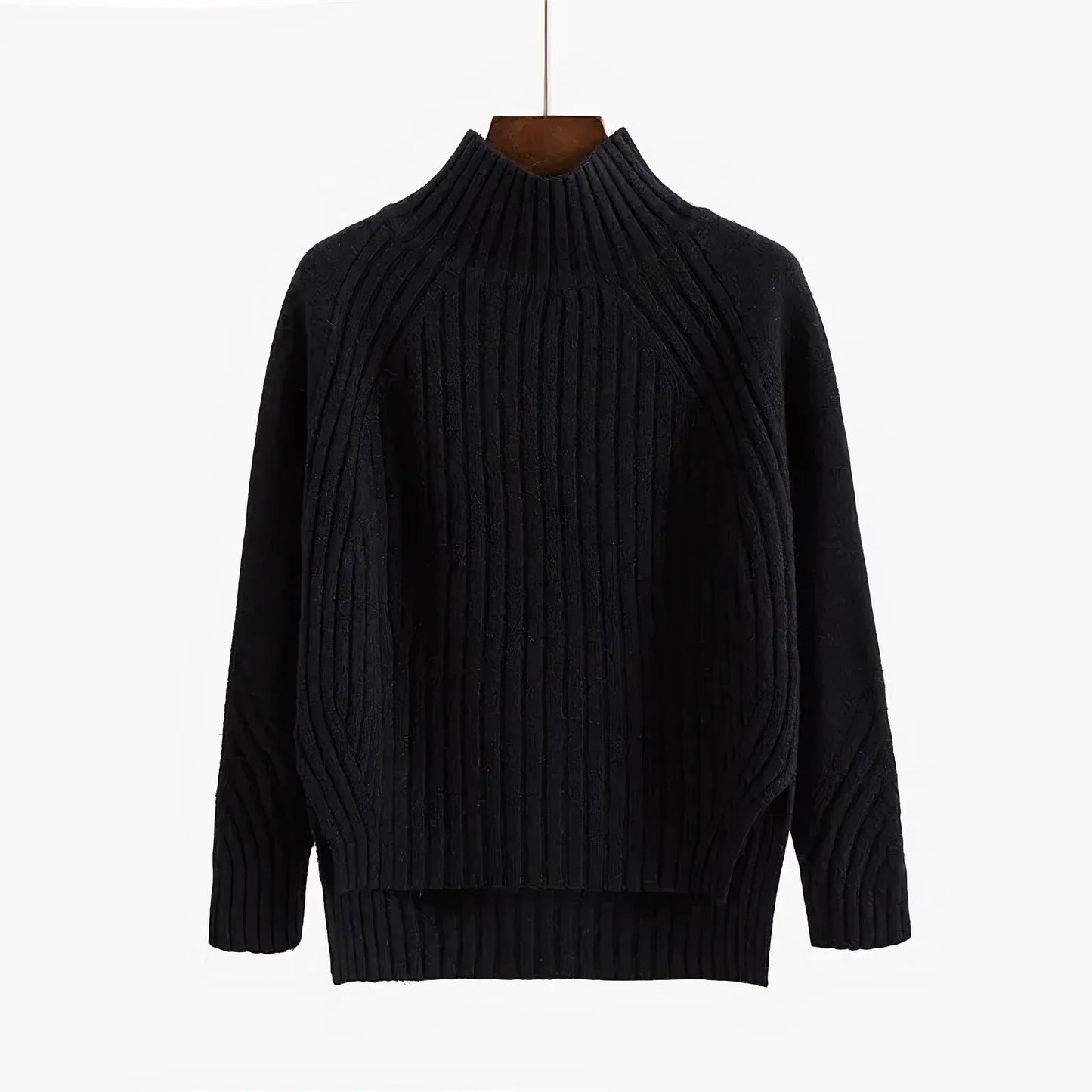 Chloe | Winter Women’s Ribbed Turtleneck Sweater