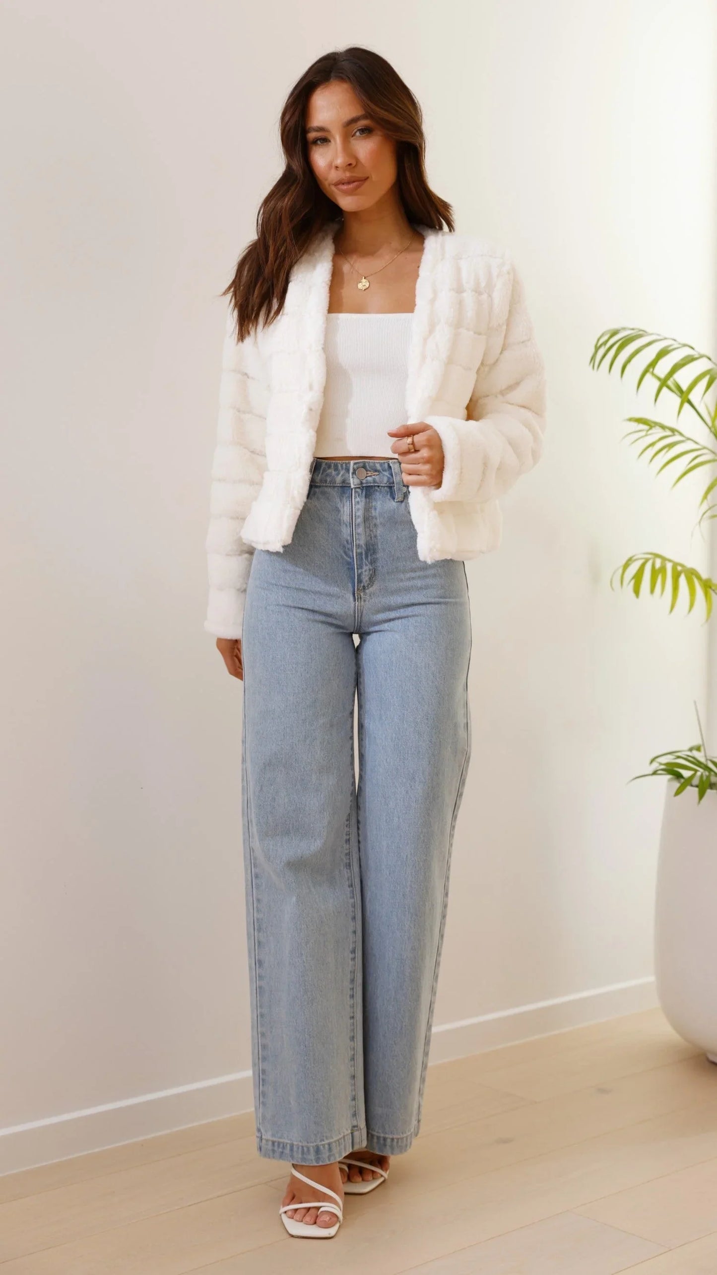 Bianca | Women Cozy Winter Faux Fur Jacket