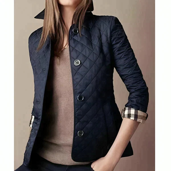 Erin | Quilted Jacket with Button Closure