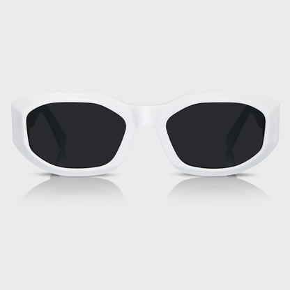 White Acetate UV400 Unisex Fashion Sunglasses – Full Protection
