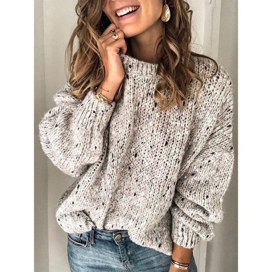 Heidi | Cozy Knitted Sweater with Drop Shoulders