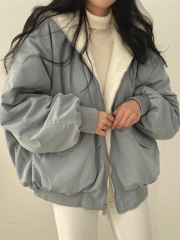 Miranda | Women’s Winter Faux Fur Zip-Up Jacket