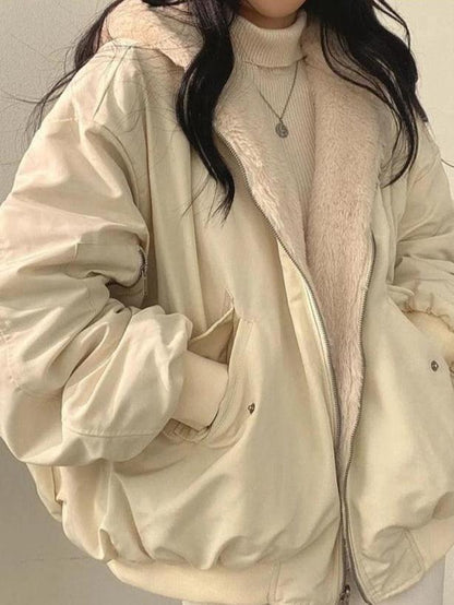Miranda | Women’s Winter Faux Fur Zip-Up Jacket