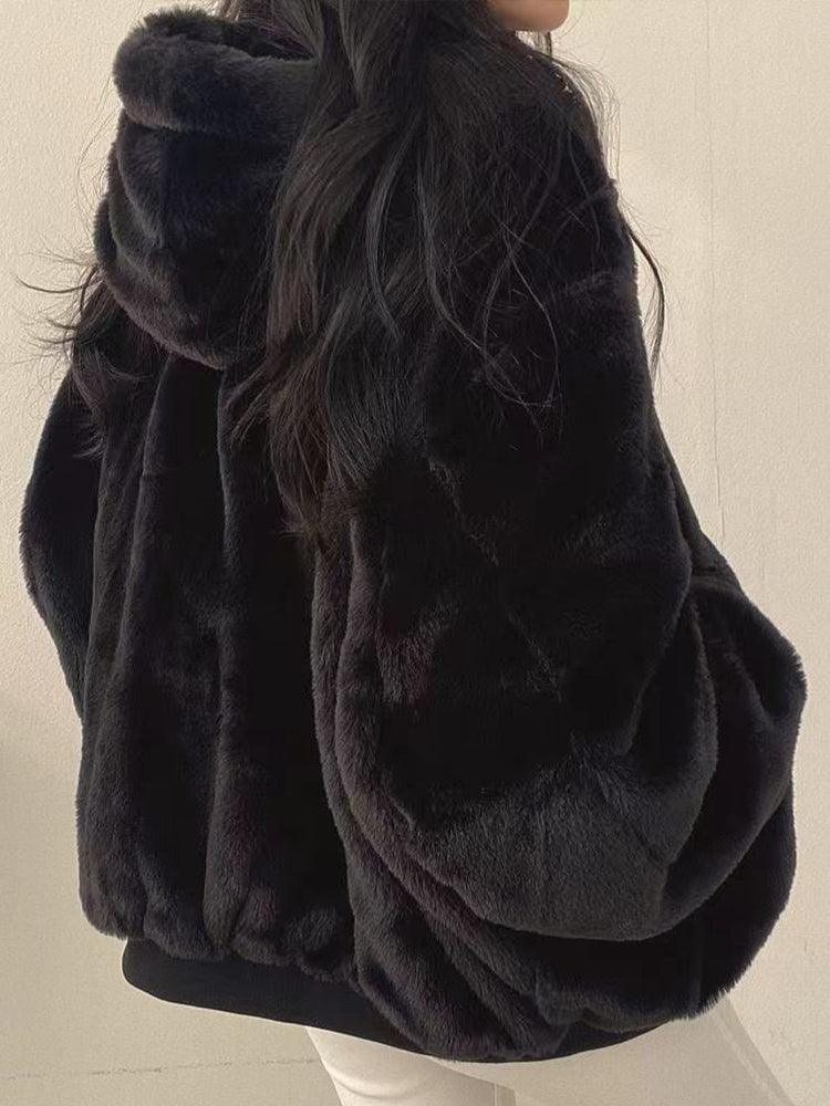 Miranda | Women’s Winter Faux Fur Zip-Up Jacket
