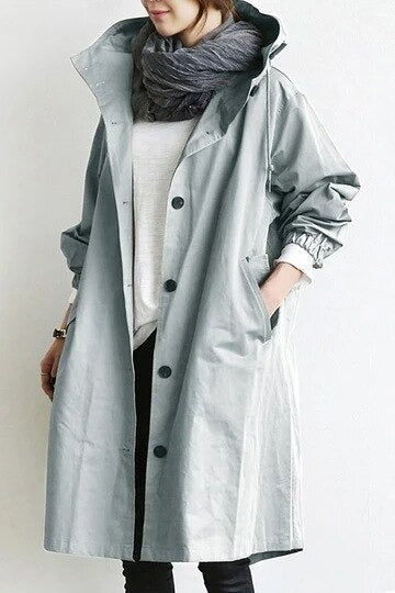 Naomi | Women’s Winter Long Coat with Hood