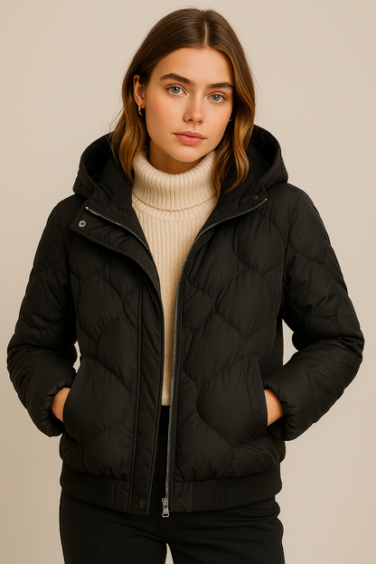 Arianna | Winter Women’s Puffer Jacket with Hood