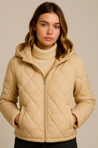 Arianna | Winter Women’s Puffer Jacket with Hood
