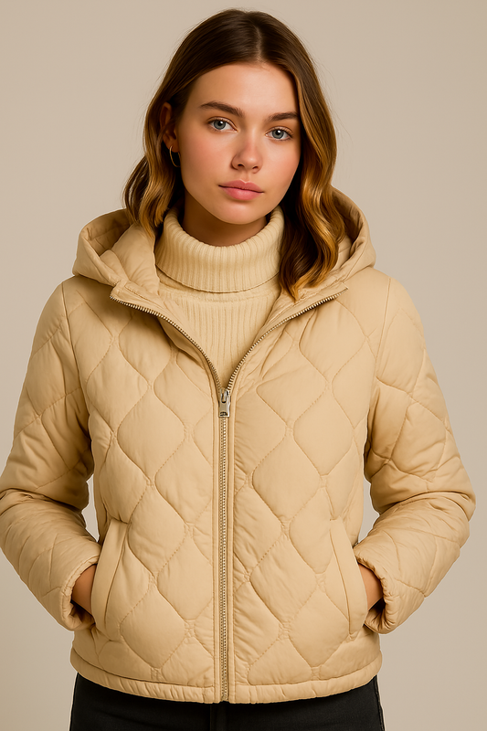 Arianna | Winter Women’s Puffer Jacket with Hood