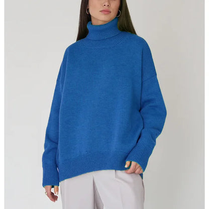 Casey | Women Winter Knitted Turtleneck Sweater