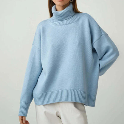 Casey | Women Winter Knitted Turtleneck Sweater