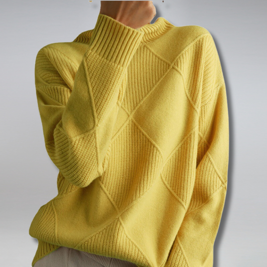 Kaitlyn | Women’s Loose-Fit Winter Sweater with Stretch