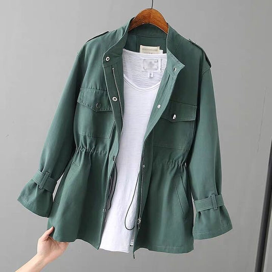 Alexandra | Relaxed Fit Jacket with Zipper and Pockets