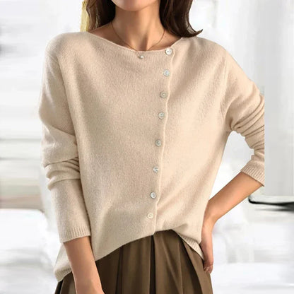 Clarissa | Women Winter Knitted Sweater with Button