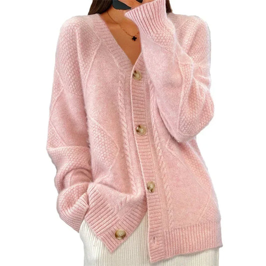 Addison | Comfortable Winter Cardigan with Buttons
