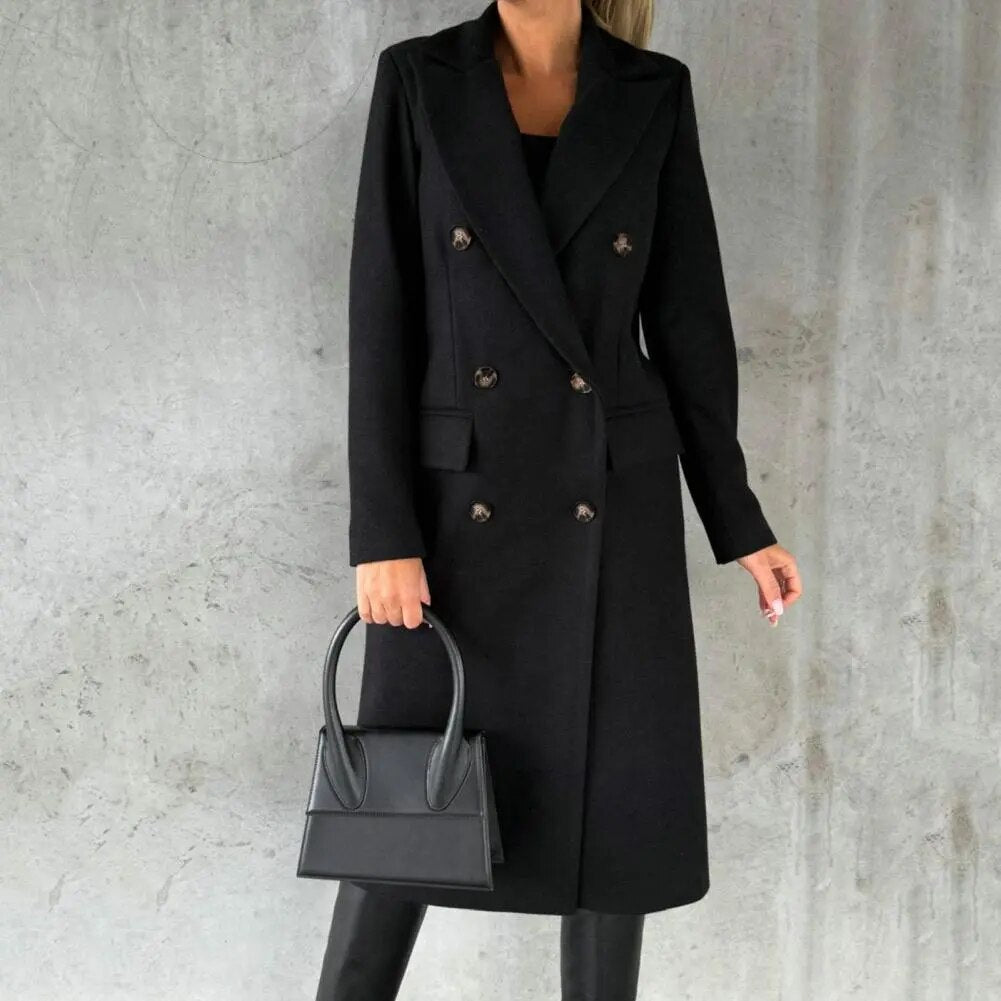 April | Women Elegant Winter Trench Coat