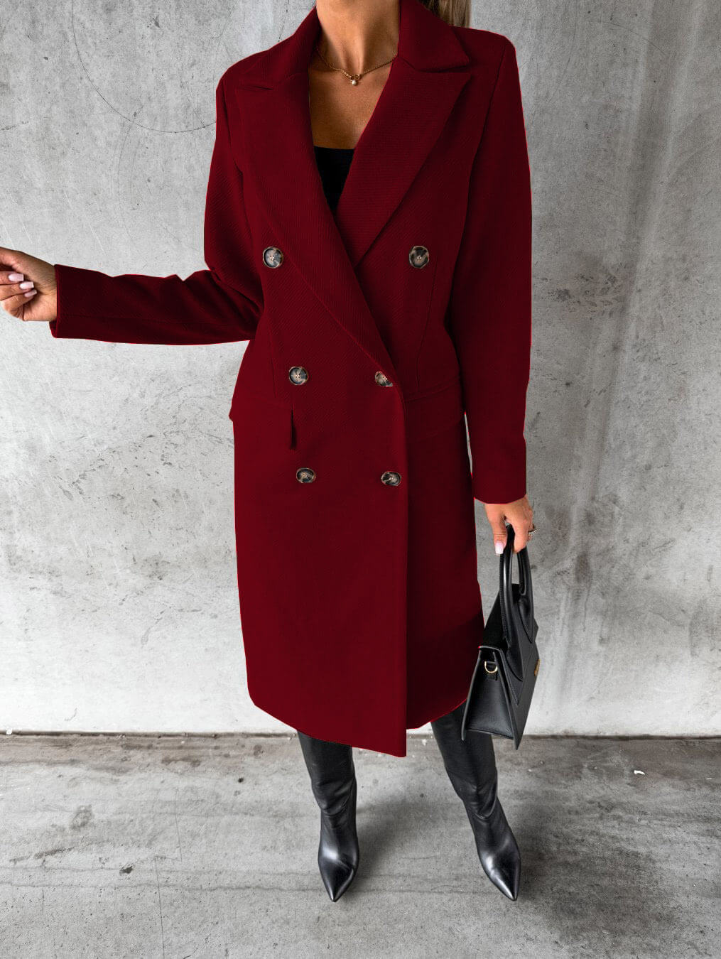 April | Women Elegant Winter Trench Coat