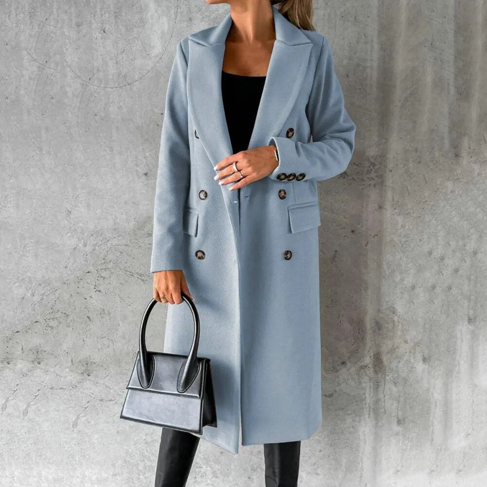 April | Women Elegant Winter Trench Coat