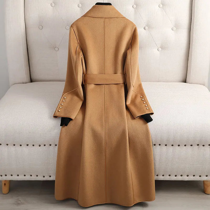 Aspen | Winter Women’s Trench Coat with Belt