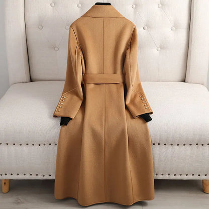 Aspen | Winter Women’s Trench Coat with Belt