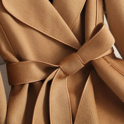 Aspen | Winter Women’s Trench Coat with Belt