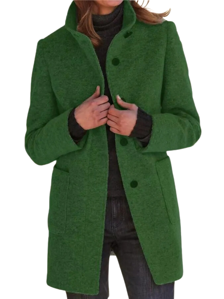 Naomi | Women's Winter Coat with Button Front