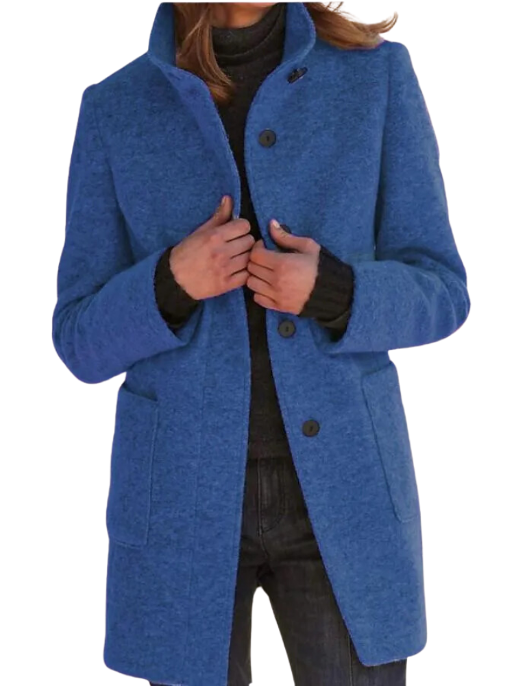 Naomi | Women's Winter Coat with Button Front