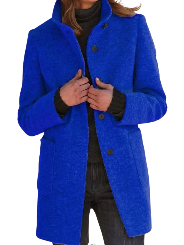 Naomi | Women's Winter Coat with Button Front