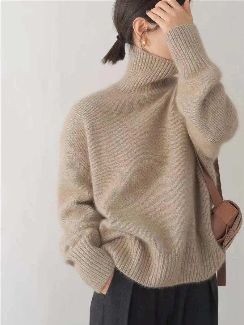 Malia | Women Winter Warm Turtleneck Sweater