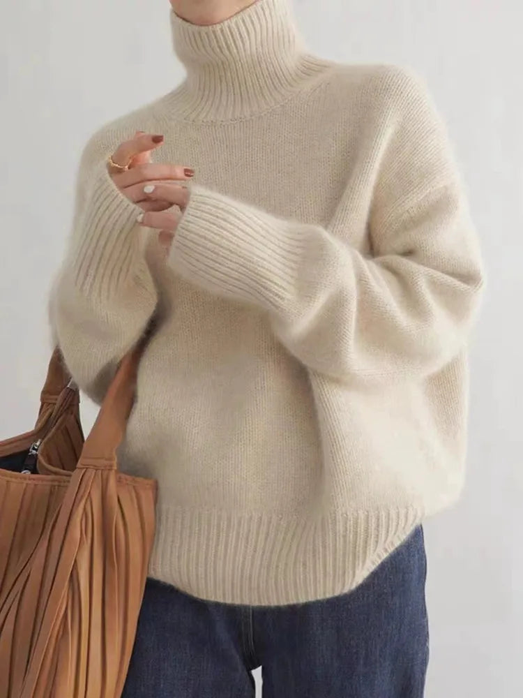 Malia | Women Winter Warm Turtleneck Sweater
